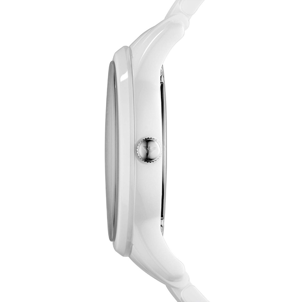 Emporio Armani White Men's Ceramica Watch - Picture 3 of 5